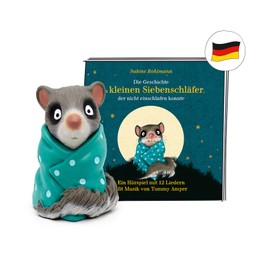 Tonies Hearing figure for Toniebox, the story of the little dormouse sleeper, good night story and 12 songs, audio play for children from 3 years, playing time approx. 45 minutes.