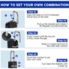 Chumia 32 Pack 3 Digit Combination Lock Small Combo Locks