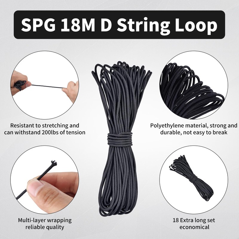 SPG 59ft D Loop Material - Tear and Durable -