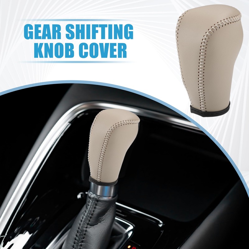 A ABSOPRO Gear Shifting Knob Cover Automatic Transmission Lever Trim