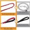 S-ETOVUS Dog Leash Chew Proof, Chain Leash Anti Chew Dog