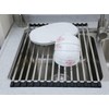 Ahyuan Roll up Dish Drying Rack Square Tubes Stainless Still