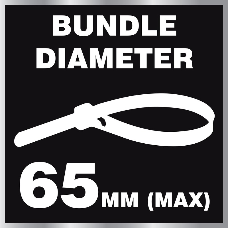 Dekton 100PC Cable Tie Set - 4.8MM X 250MM White