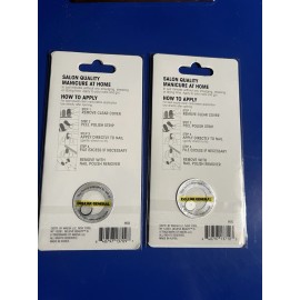 BELIEVE BEAUTY NAIL ART STICKERS: 1 Perfectly Prismatic. 1 Gold Rush (2 Total)