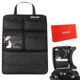 Benlari Tour Pack Lid Organizer Motorcycle Universal Storage Liner Bag Clear Pocket Waterproof Fit For Harley Davidson Street Glide Road King Road Glide Electra Glide