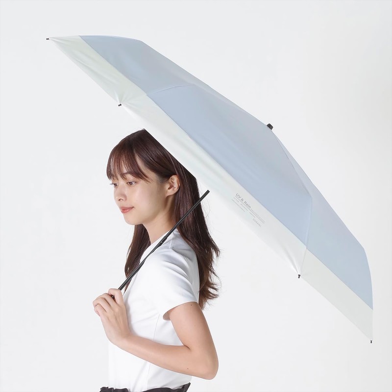Nifty Colors 5196BG Folding Umbrella, Solani Blackout Bicolor Mini 60