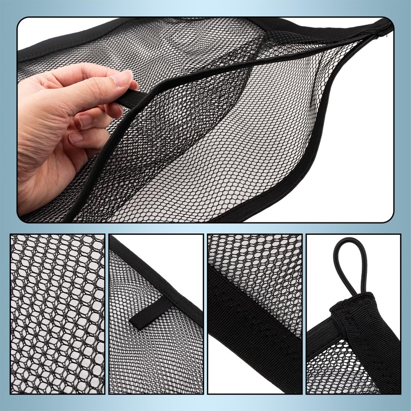 VEHIRIE 2 Pack Cargo Net Pocket Storage Net Motorhome Netting