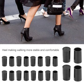 Heel Quick Tips, 10 Pairs with an Extra Layer Wear-Resistant Non‑Slip Heel Repair Caps, Parties for Graduation Ceremonies Daily Wear(Inner Diameter 9mm)