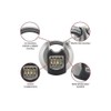 Master Lock 70mm wide Excell zinc discus padlock with shrouded