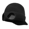 Clakllie Beanie Cap with Visor Daily Knit Warm Hat Goggles
