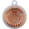 Hiroka Sangyo Antibacterial Small Flower Side Dishes Cup, Extra Deep