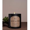 Manly Indulgence Suit & Tie Scented Jar Candle, Medium, Black