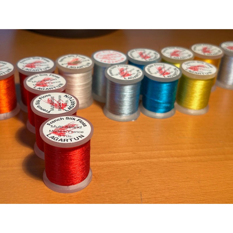Lagartun French Silk Floss - Red