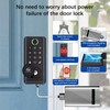 CHEN LCLILICHEN Smart Door Lock, Keyless Entry Deadbolt with Fingerprint,