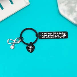 12 Pcs CNA Keychain CNA Certified Nursing Assistant Gifts A Truly Great CNA is Hard to Find Keychain CNA Appreciation Gifts CNA Leaving Gifts CNA Coworker Gifts CNA Gifts for CNA Week