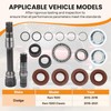 Front Differential Axle Intermediate Shaft Inner Shaft Kit 19pcs AXle