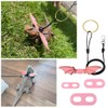 CoguZed Bearded Dragon Leash and Harness Set, Adjustable Lizard Harness