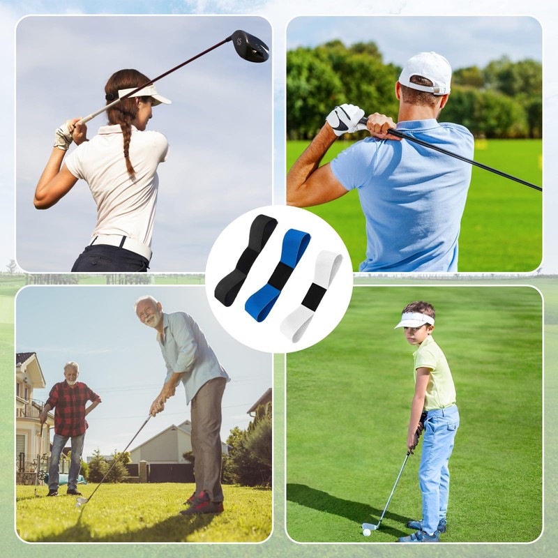 FveVqe 3 Pcs Golf Connection Band, Golf Swing Band, Posture