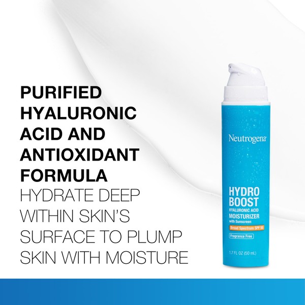Neutrogena Neutrogena Hydro Boost Hyaluronic Acid Face Moisturizer with Sunscreen,