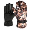 EA Winter Warm Sports Outdoor Men's Brushed Fleece Gloves 1+1 Blue+Blue