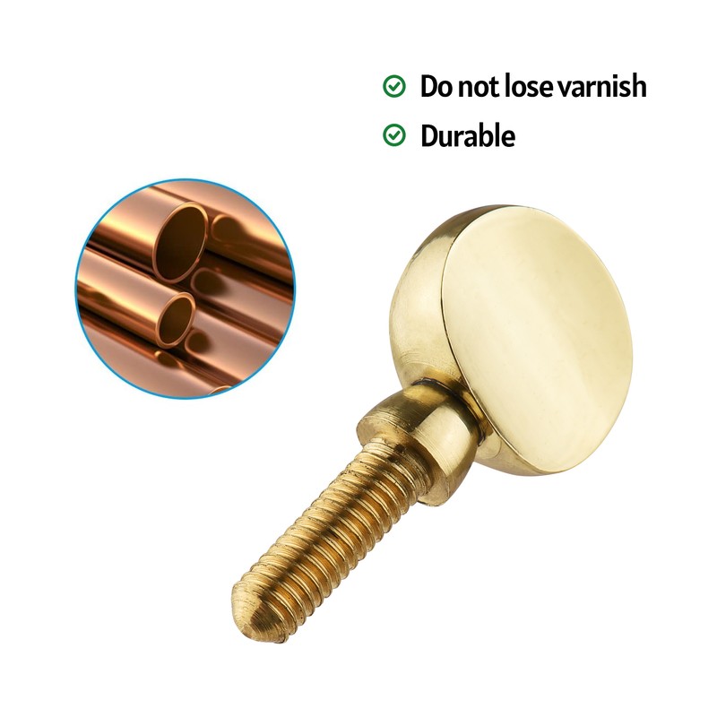 5pcs Brass Sax Neck Tightening Screws Saxophone Replacement Parts Copper