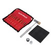 Brass Punch Set Porous Structure Detachable Ends 8 Different Sizes