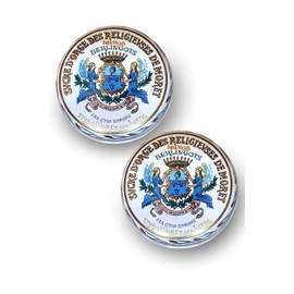 France Sucre Dorjmoret Monastery Barley Candy 0.8 oz (24 g) (12 - 13 Capsules), Set of 2 Cans, Happy Meguru Shop, Includes Message Card