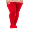 Neoviancia Plus Size Thigh High Socks for Thick Thighs Women-