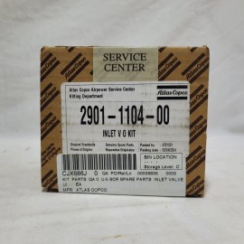 ATLAS COPCO 2901-1104-00 INLET VALVE OVERHAUL KIT FOR COMPRESSOR PART 2901110400