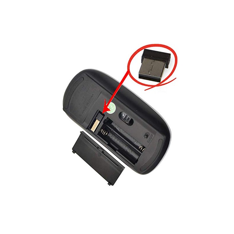 Unique Pattern Optical Mice Mobile Wireless Mouse 2.4G Portable for