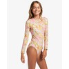 Billabong Girls' Sunbeams Forever Bodysuit, Multi, 6
