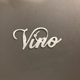 Skilwerx Vino Metal Art Skilwerx 9 X 4 Wine 21