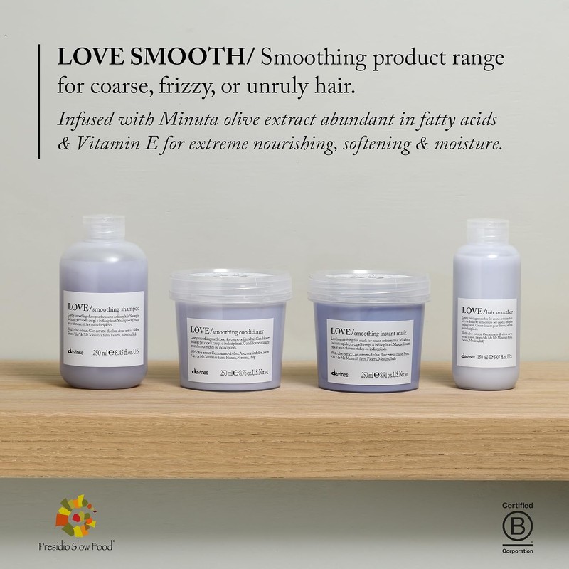 Davines LOVE Smoothing Shampoo Shampoo Anti-frizz 250 ml
