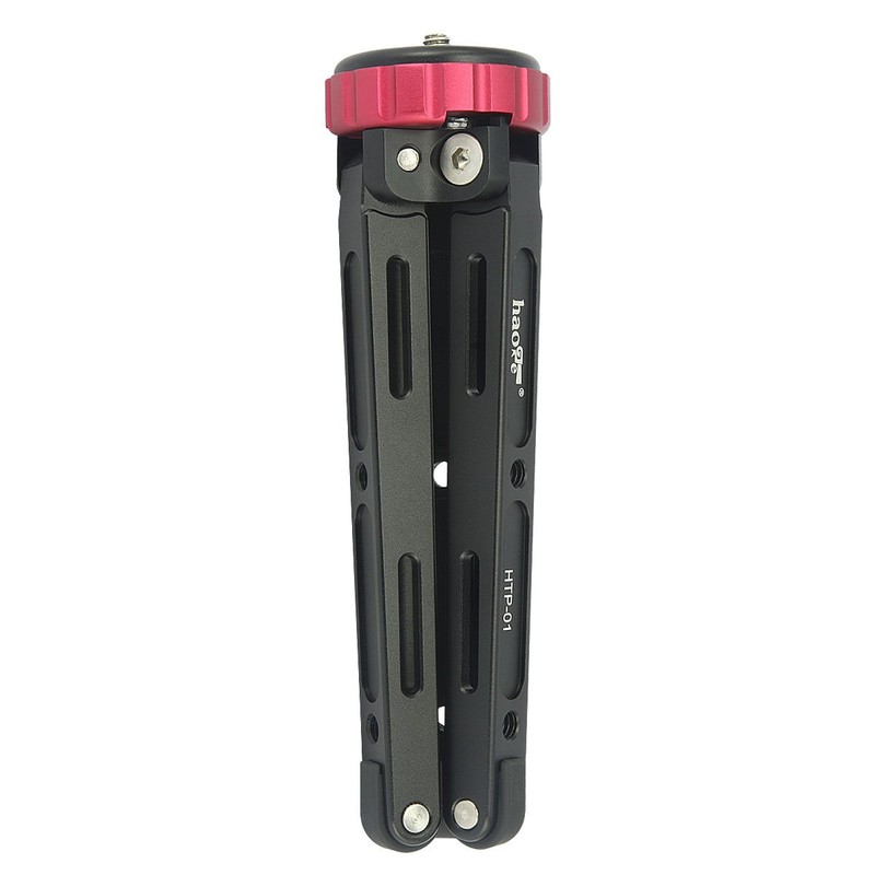 Haoge HTP-01 Desktop Tripod for DSLR Camcorders, Digital Cameras, Low