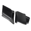 Unbranded Unpainted Black Stretched Side Cover Panel For Harley Road