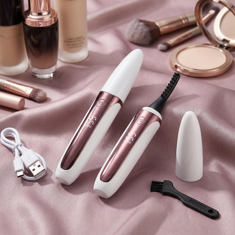 Litinliv Heated Eyelash Curler, Electric Eyelash Curler, Quick Heating Eyelash
