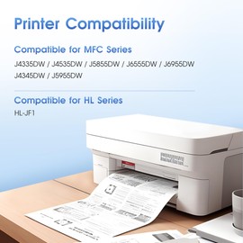 Statago LC406 Ink Cartridges for Brother Printer for Brother LC406 LC406XL Ink Cartridge Work for MFC-J4535DW MFC-J4345DW MFC-J4335DW MFC-J5855DW MFC-J5955DW MFC-J6555DW MFC-J6955DW Printer (4 Pack)