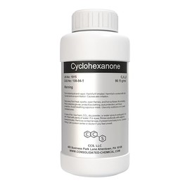 Cyclohexanone - High Purity (≥99%) | Industrial-Grade Solvent (250mL (8 Fl Oz))
