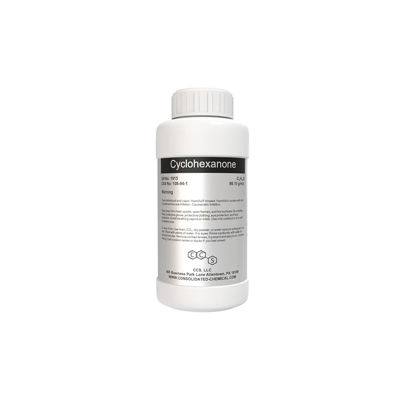 Cyclohexanone - High Purity (≥99%) | Industrial-Grade Solvent (250mL (8