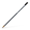 Faber-Castell 117201 Blacklead pencil GRIP 2001 B with eraser tip