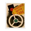 Vintage Poster - Handle with Care 1464 - Enhanced Matte