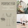 RIIJK Ceiling Hook and Oscillating Springs for a Hanging Chair,