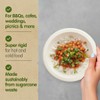 2you 50 x Bagasse Bowls - Disposable Paper Food Bowls