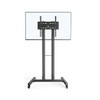 Forged Stand Mobile TV Cart withWheels for 23-60 Inch LCD