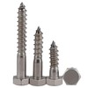 M10 10mm Coach Screws Length: 80mm (Pack of: 2) HEX