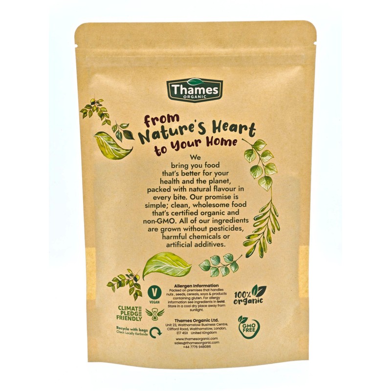 Organic Raw Hazelnuts-Certified Organic, Non-GMO, Vegan, No Additives, No Preservatives,