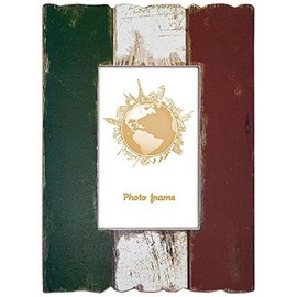 Zep Flag of Italy Wooden 6x4 Photo Frame, Multi-Colour