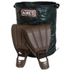 AMES Leaf Scoops Hand Rake Set with Collapsible Pop-Up Garden