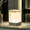 Crystal Table Lamp LED Night Light 3 Level Brightness Touch