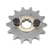 A ABSOPRO Motorcycle Front Motor Pinion 428 Chain 14T 17mm